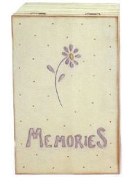 CREAM MEMORIES BOX BY EAST OF INDIA